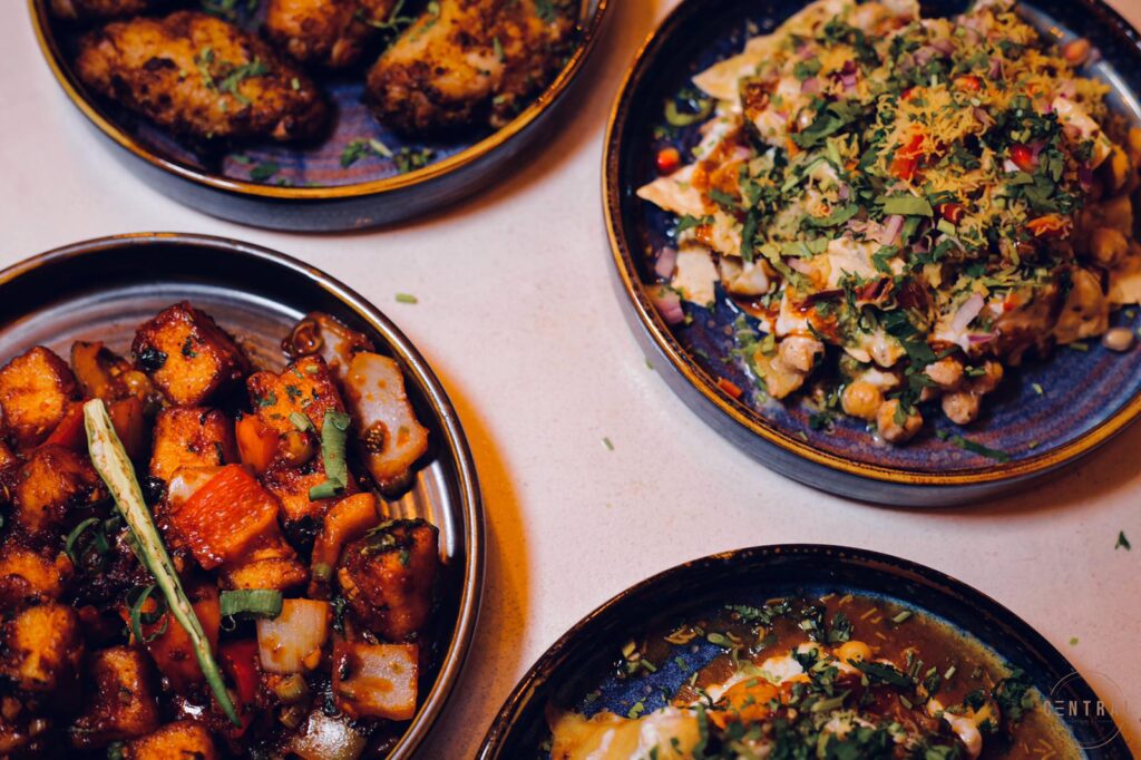 Small plates and curries from above
